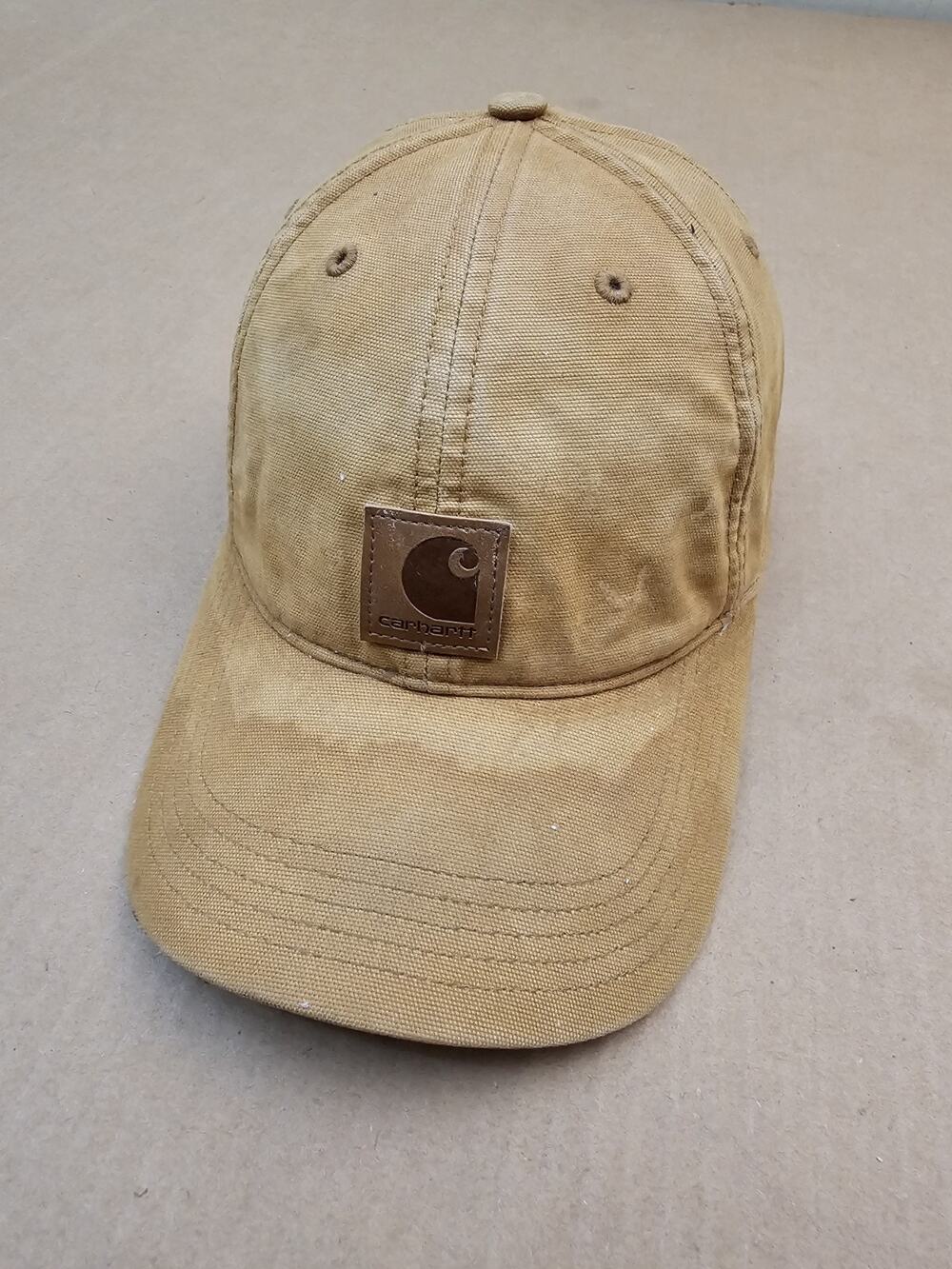 Carhartt Odessa Men's Canvas Cap - Brown, One Size (100289-211)